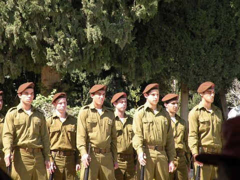 טקס צבאי. צילום ארכיון